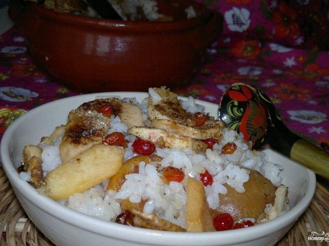 Рецепт каши рисовой в духовке