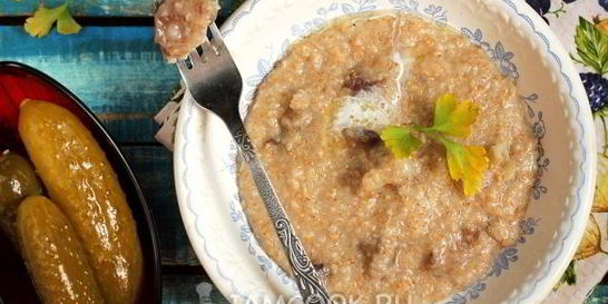 Каша с мясом в мультиварке