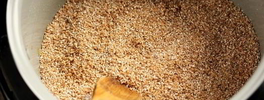 каша с мясом в мультиварке. Шаг 8