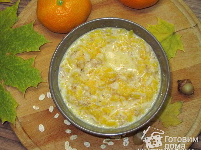 Рецепт каши тыквенной с овсянкой
