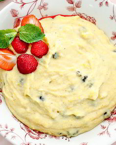 Франгольо, кукурузная каша с миндалем