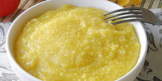 Каша кукурузная на воде