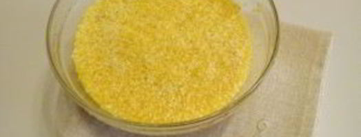 каша кукурузная на воде. Шаг 3