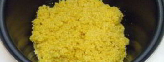 каша кукурузная на воде. Шаг 4