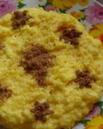 Каша кукурузная со сметаной и корицей