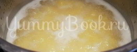 кукурузная каша с курицей и грибами. Шаг 7