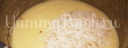 кукурузная каша с курицей и грибами. Шаг 9