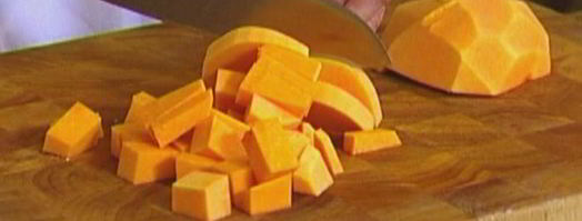 кукурузная каша с тыквой и грецкими орехами. Шаг 5