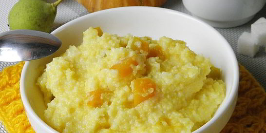 Кукурузная каша с тыквой в мультиварке