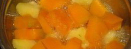 кукурузная каша с тыквой. Шаг 3