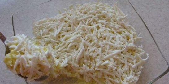 Мамалыга с брынзой