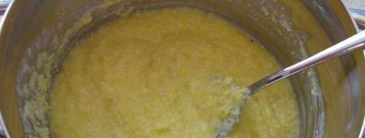 мамалыга с брынзой. Шаг 4