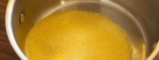 молочная кукурузная каша. Шаг 3