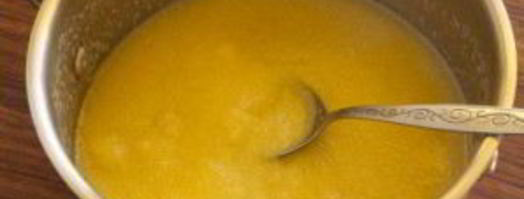 молочная кукурузная каша. Шаг 4