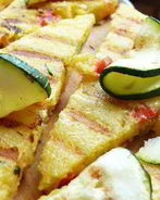 Полента с кабачками