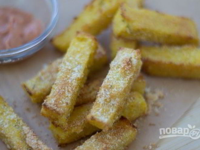 Рецепт поленты с пармезаном