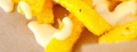 полента с сырным соусом. Шаг 10