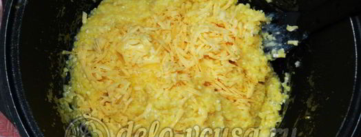 полента с тефтелями. Шаг 5