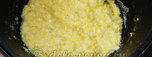 полента с тефтелями. Шаг 6