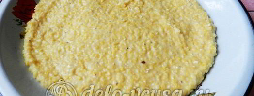 полента с тефтелями. Шаг 7