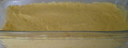 полента, жаренная с грибами и соусом дор блю. Шаг 4