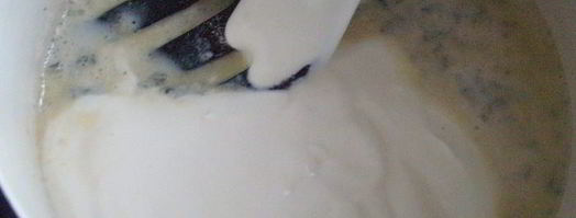 полента, жаренная с грибами и соусом дор блю. Шаг 10