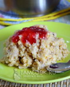 Постная кукурузная каша