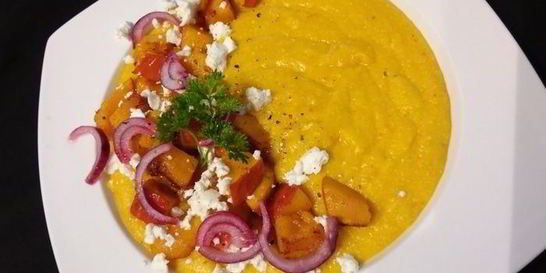 Тыквенная полента