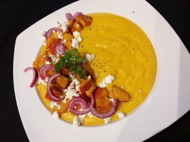 Рецепт тыквенной поленты