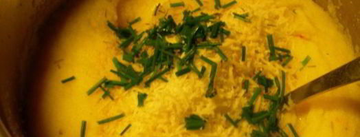 запеченная полента с грибами. Шаг 3