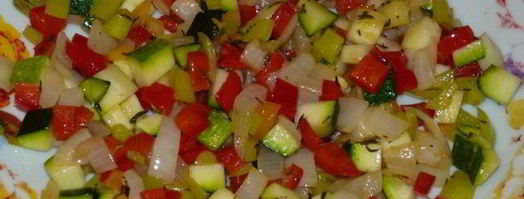 запеченная полента с овощами. Шаг 4