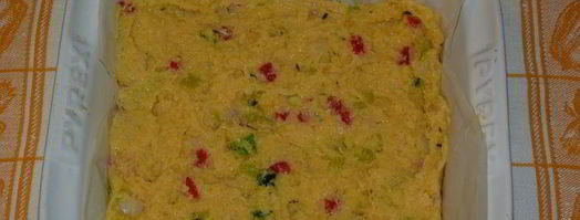 запеченная полента с овощами. Шаг 7