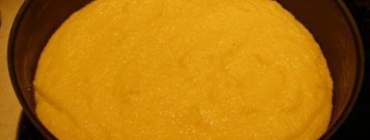 жареная полента polenta fritta. Шаг 6