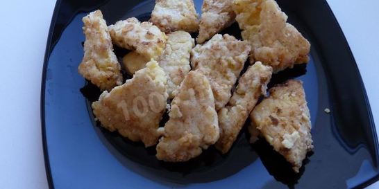 Жареная полента