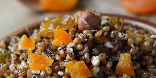 Кутья с изюмом