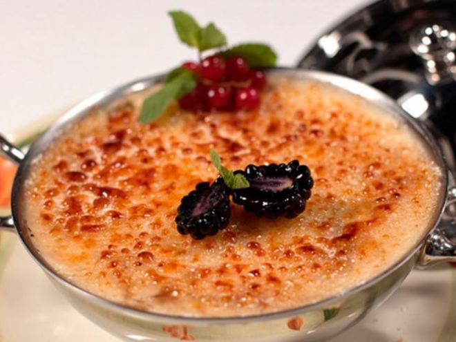 Рецепт гурьевской каши с орехами, фруктами и изюмом