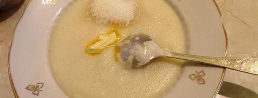 каша манная с яблоками. Шаг 3