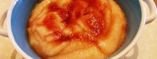 каша манная с яблоками. Шаг 4