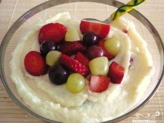 Рецепт каши манной в мультиварке