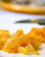 Кокосовая манная каша с ананасовыми цукатами