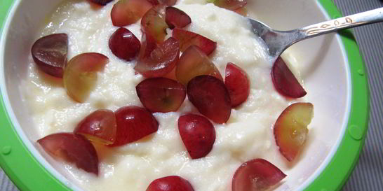 Манная каша на холодном молоке