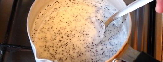 манная каша на молоке с маком. Шаг 6