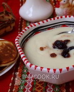 Манная каша на молоке