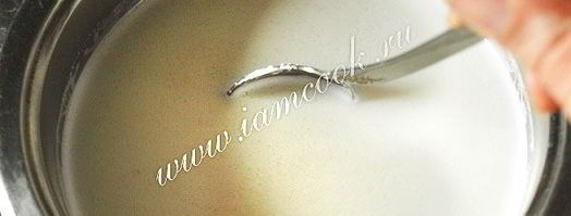 манная каша на молоке. Шаг 5