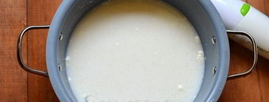 манная каша на сухом молоке. Шаг 8