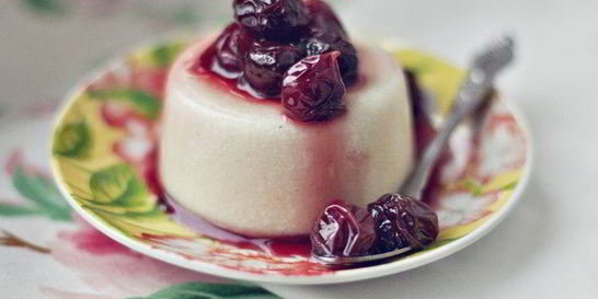 Манная каша паннакотта