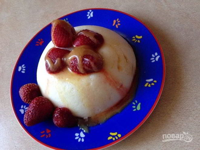 Рецепт манной каши с медом