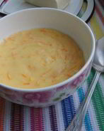 Манная каша с морковью