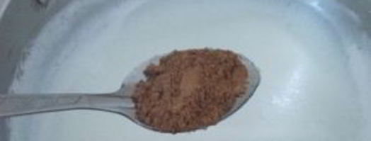 манная каша с шокаладом. Шаг 4