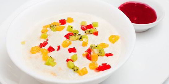 Манная каша с цукатами